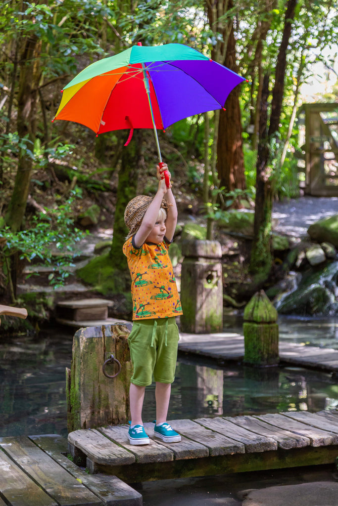 Rupert in the Rainbow Rain || Short Sleeve tee