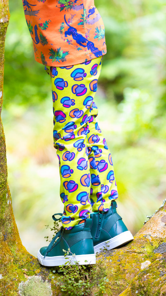 Rainbow Leopard Print | Primrose | leggings