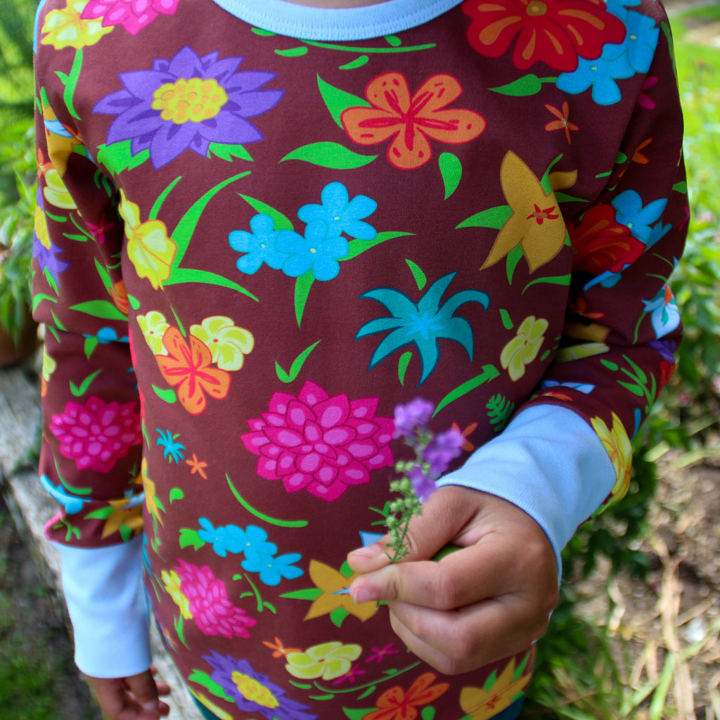 Jungle Bouquet | Long sleeve top