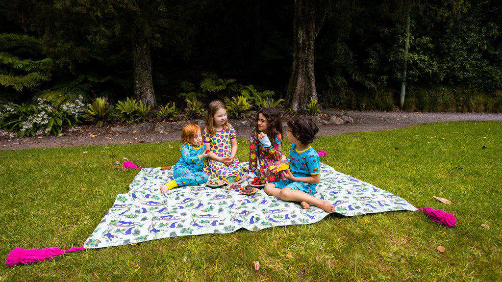 Picnic Blanket | Divya the Flower Painting Panther
