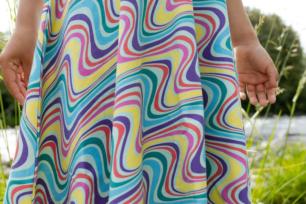 Rainbow River | Rainbow Swirl | Twirl dress
